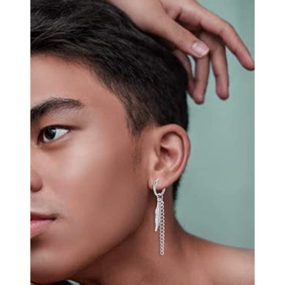Stainless Steel Hoop Earring